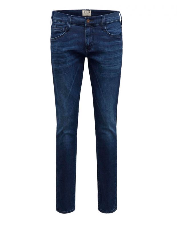MUSTANG Oregon Tapered Jeans Indigo - 1007205/5000/883 - 4