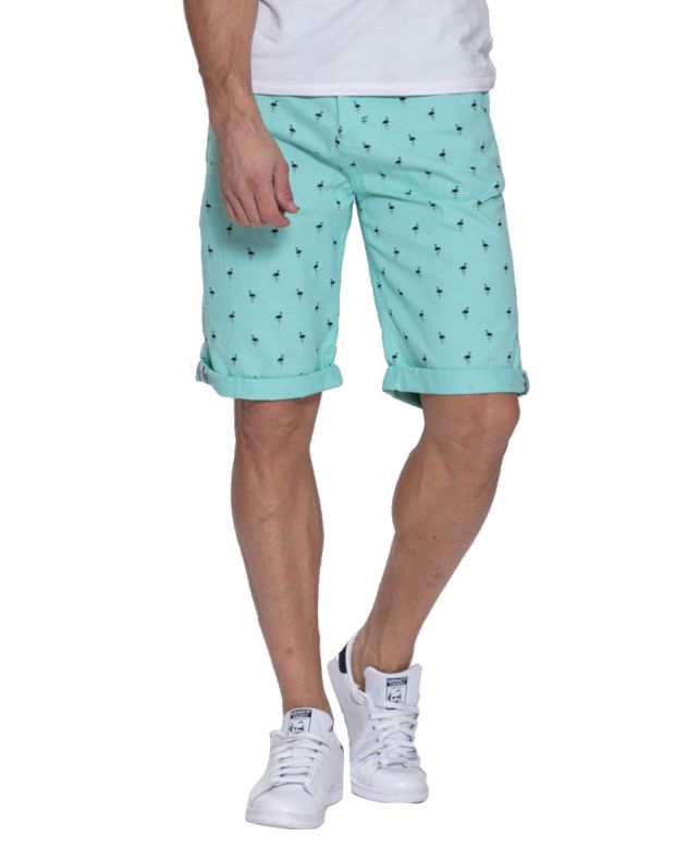 MZGZ Frosty Bay Green Shorts - Frosty/green - 1
