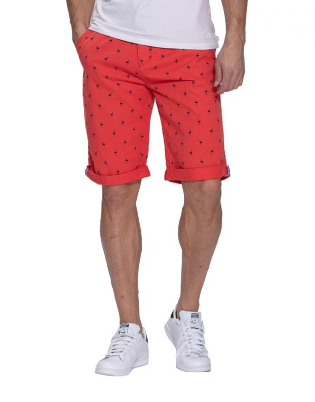 MZGZ Frosty Red Shorts - Frosty/red - 1