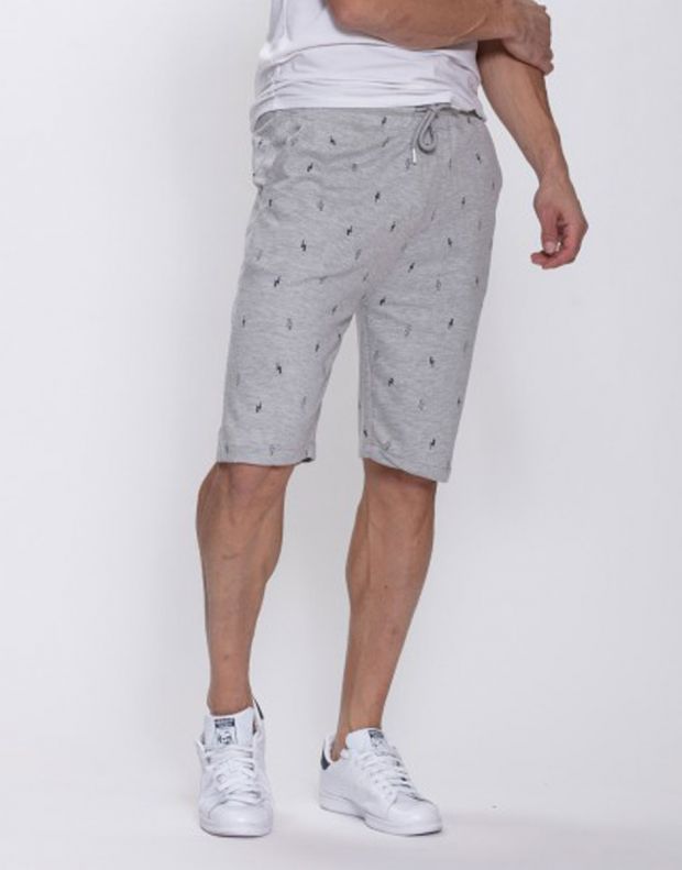 MZGZ Volt Light Grey Shorts - Volt/l.grey - 2