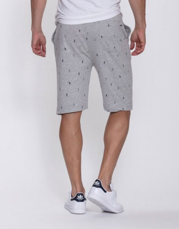 MZGZ Volt Light Grey Shorts - Volt/l.grey - 3