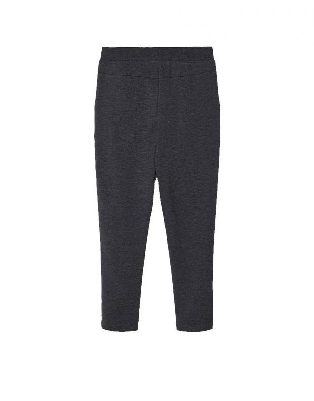 NAME IT Elastic Waist Sweatpants Dark Grey Melange - 13180359/grey - 2