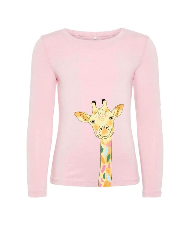 NAME IT Giraffe Long Sleeved Blouse Pink - 13167206/pink - 1