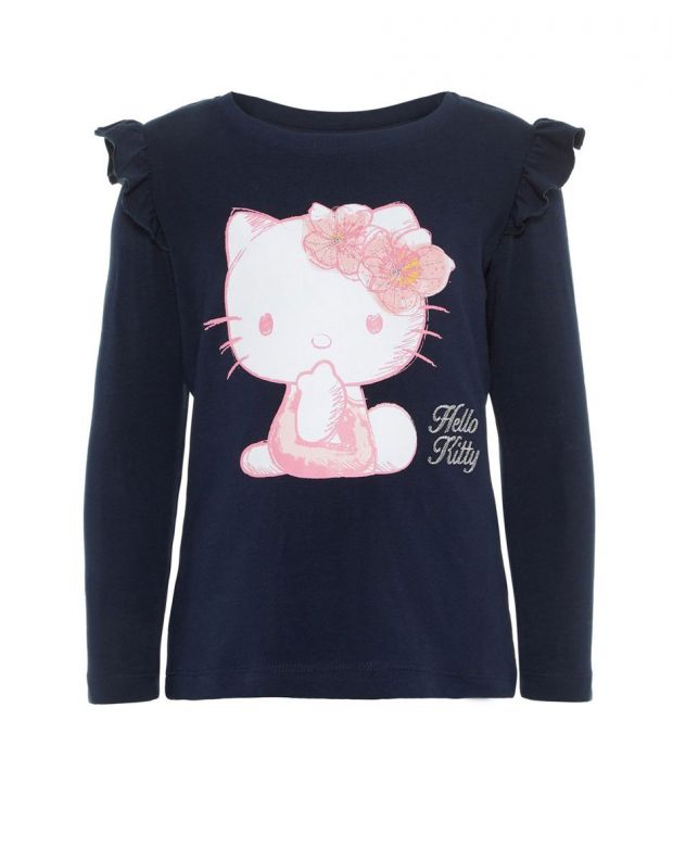 NAME IT Hello Kitty Long Sleeved Blouse Navy - 13162116/navy - 1