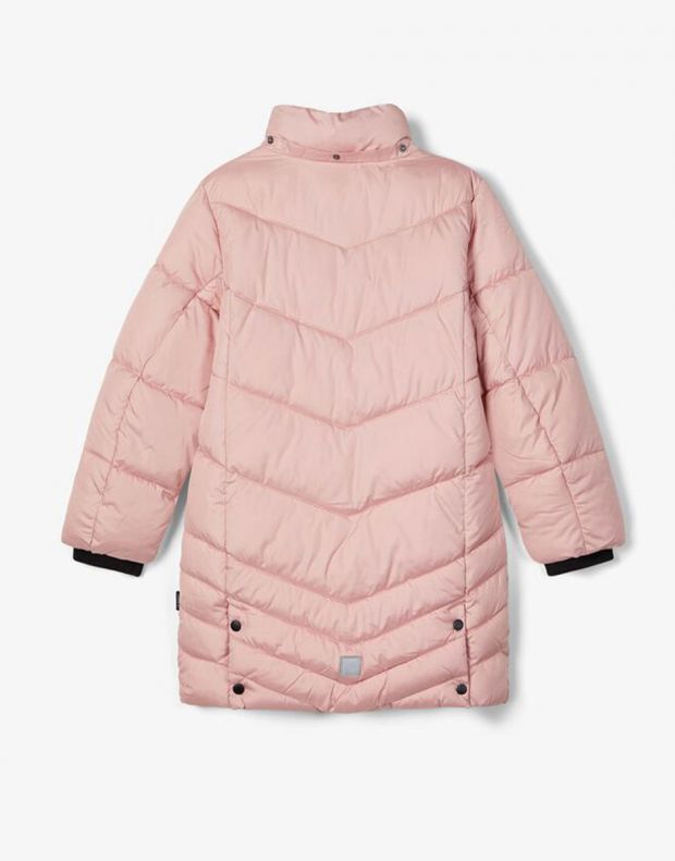 NAME IT Mabecca Long Winter Puffer Jacket Coral Blush - 13179143/coral - 3
