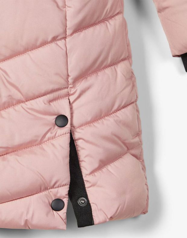 NAME IT Mabecca Long Winter Puffer Jacket Coral Blush - 13179143/coral - 4