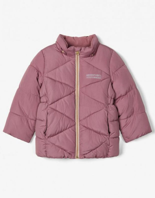 NAME IT Milton Quilted Puffer Jacket Neon Pink - 13178611/pink - 3