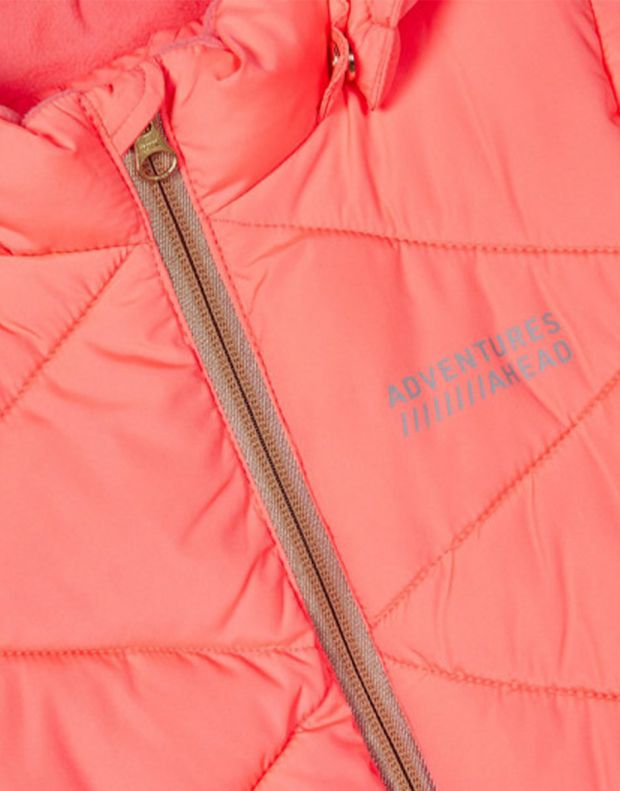 NAME IT Milton Quilted Puffer Jacket Neon Pink G - 13178611/pink - 3