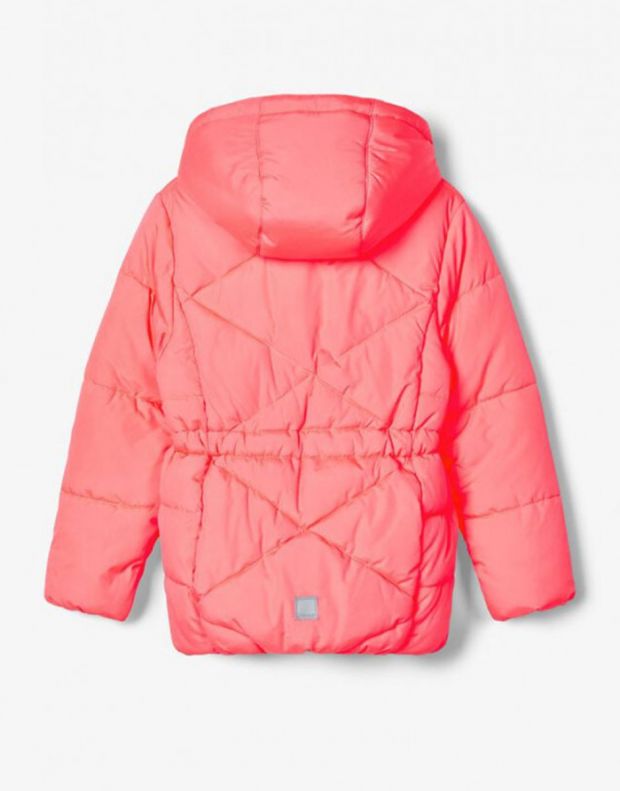 NAME IT Milton Quilted Puffer Jacket Neon Pink - 13178612/pink - 2