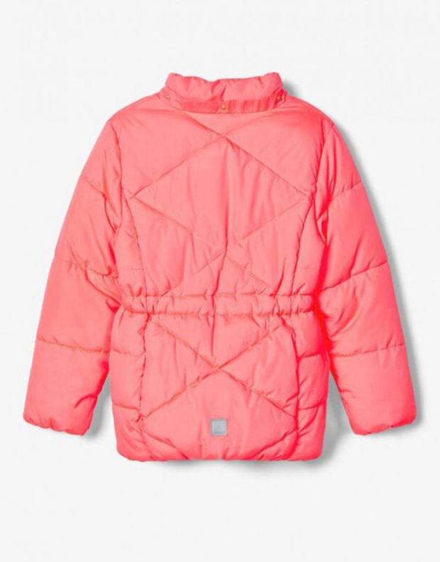 NAME IT Milton Quilted Puffer Jacket Neon Pink - 13178612/pink - 3