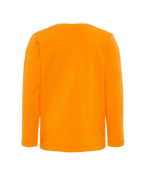 NAME IT Mini Printed Long Sleeved Blouse Orange - 13161463/orange - 2