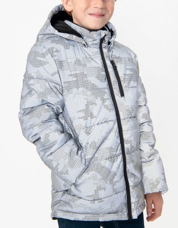 NAME IT Monsson Reflective Jacket Frost Grey - 13184017/grey - 5