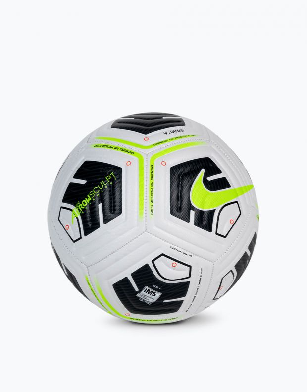 NIKE Academy Team Soccer Ball White/Green - CU8047-100 - 2