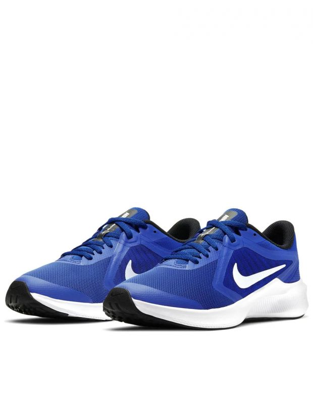 NIKE Downshifter 10 Running Shoes Blue - CJ2066-402 - 3