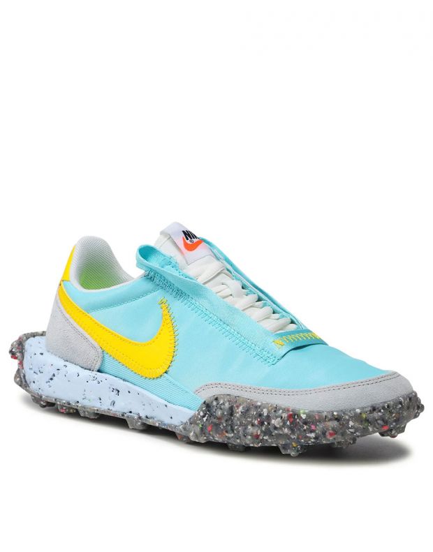 NIKE Waffle Racer Crater Shoes Blue - CT1983-400 - 2