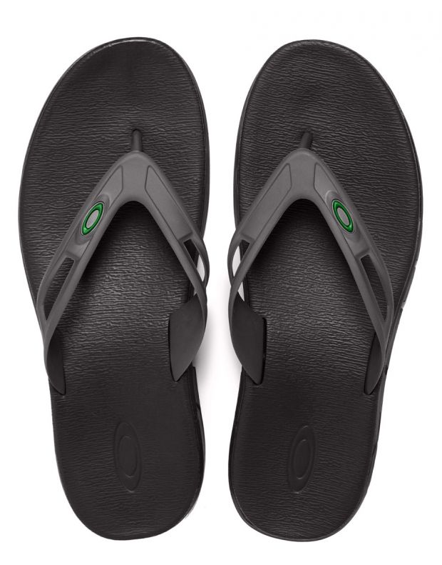 OAKLEY Ellipse Flip Flops Green/Black - 15204-74D - 3