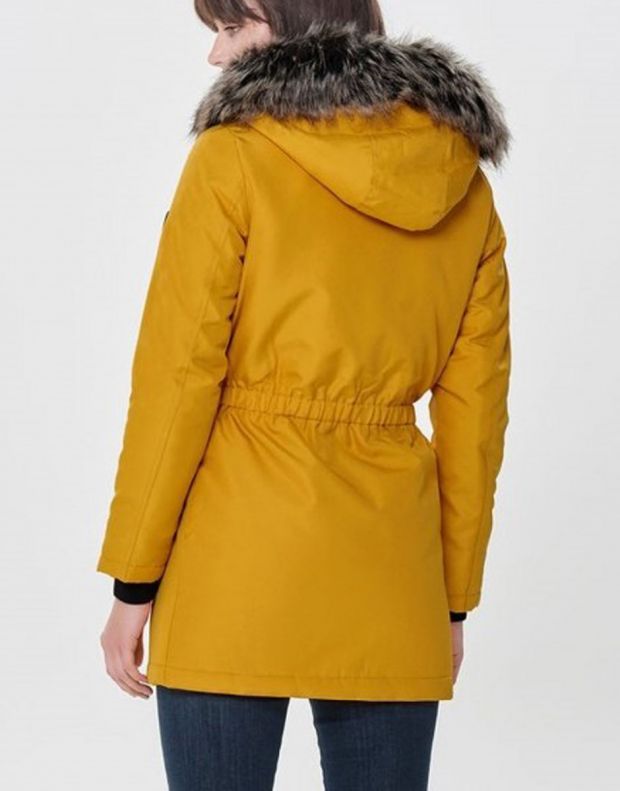 ONLY Classic Parka Coat Yellow - 15156574/yellow - 2