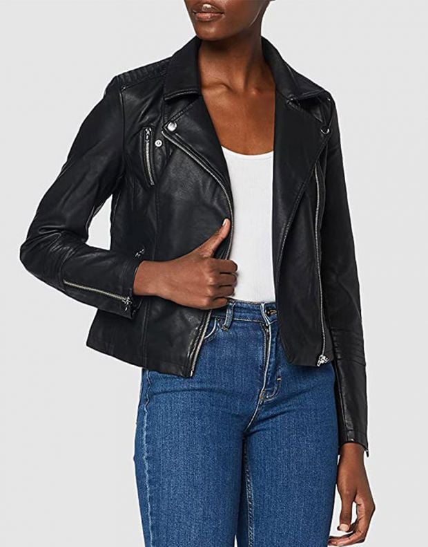 ONLY Leather Look Jacket Black - 15153079/black - 3