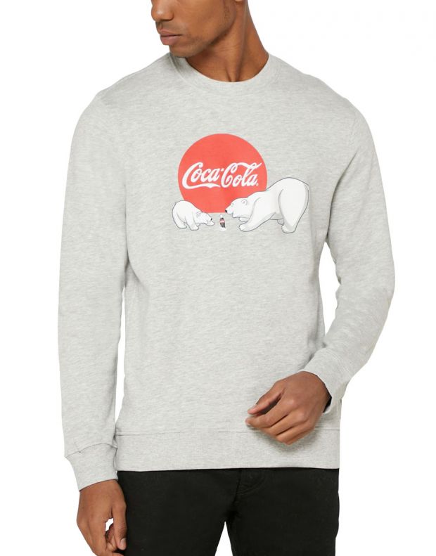 ONLY&SONS Coca Cola Sweatshirt  Grey - 22017836/grey - 1