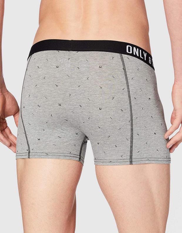 ONLY&SONS Nimi Boxer Grey - 22012820/grey - 2