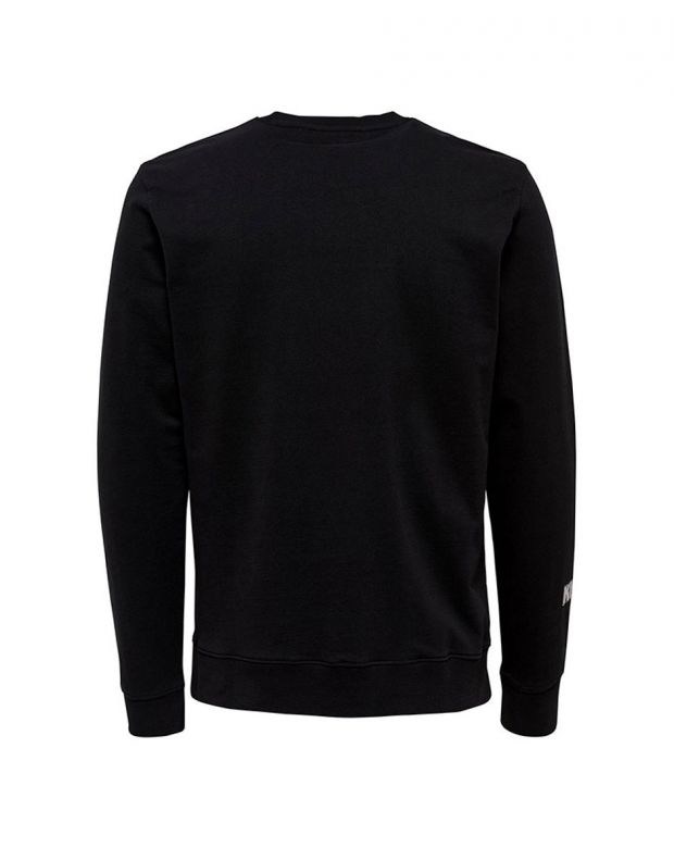 ONLY&SONS Kiss Printed Sweatshirt Black - 22008717/black - 2