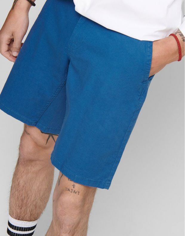 ONLY&SONS Slim Chino Shorts Dark Blue - 22012174/dark blue - 3