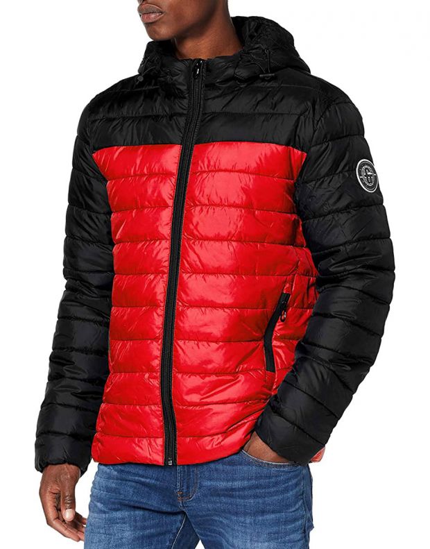 ONLY&SONS Steven Hooded Jacket Red - 22013232/red - 1