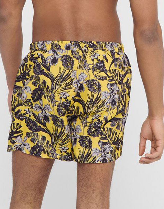 ONLY&SONS Ted Swim Floral Shorts Yellow - 22016137/yellow - 2