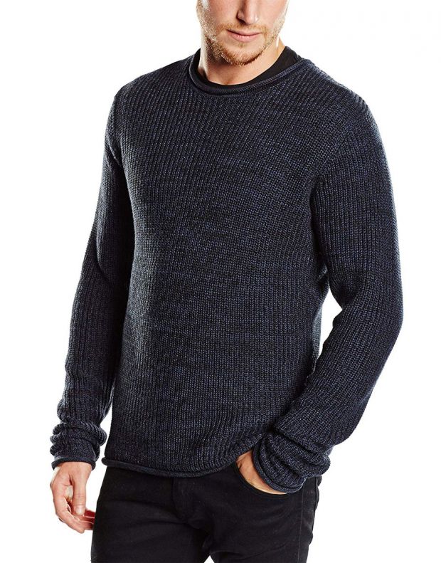 ONLY&SON Onssato Crew Neck Noos Navy -  22000831/blue - 1