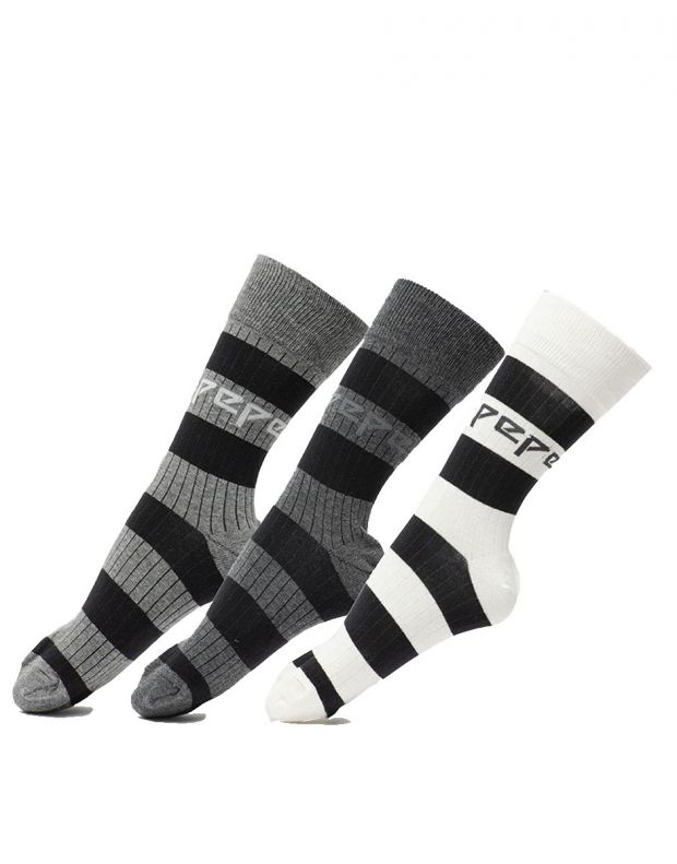 PEPE JEANS 3-pack Benson Socks Multicolour - PMU10593-933 - 1