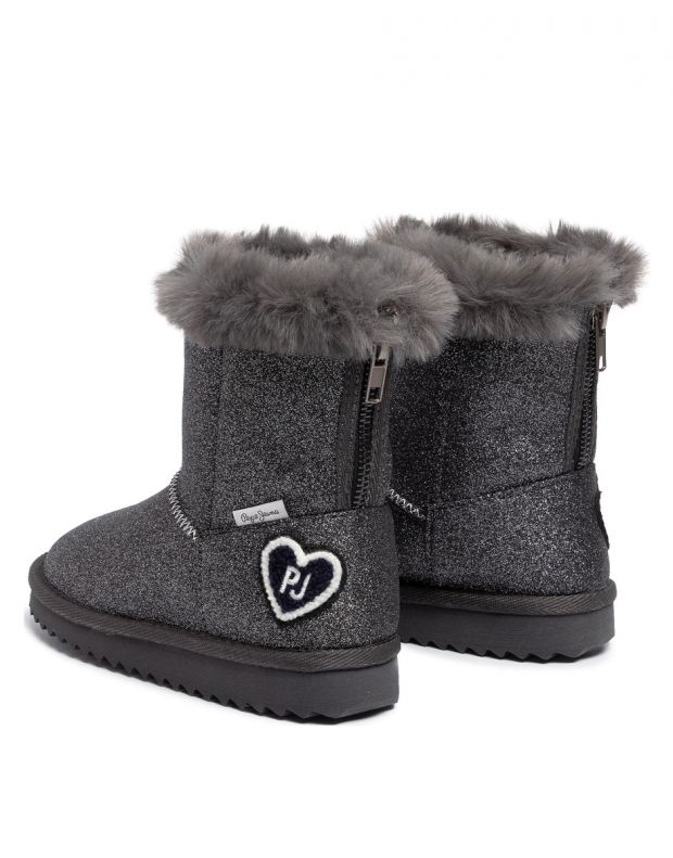 PEPE JEANS Angel Glitter Boots Grey - PGS50150-964 - 4