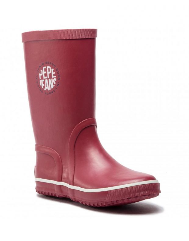 PEPE JEANS Rain Logo Boots Red - PBS50076-272 - 3