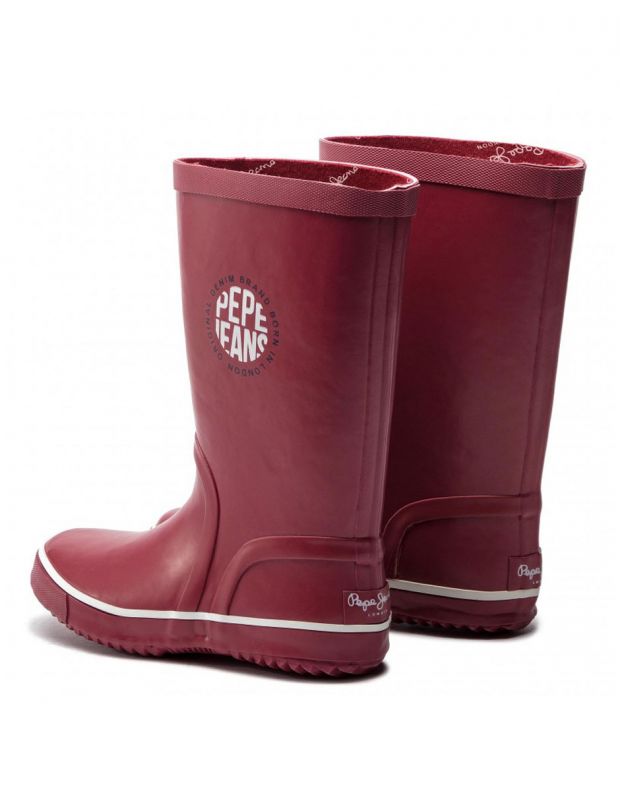 PEPE JEANS Rain Logo Boots Red - PBS50076-272 - 4