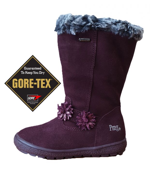PRIMIGI Flower Gore-Tex Boots Fur Bordo - 81800 - 1