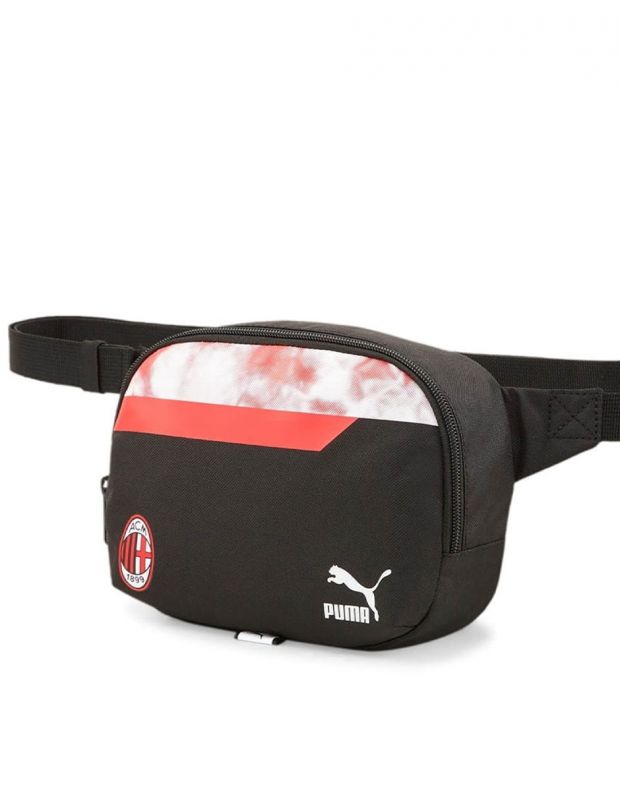 PUMA x AC Milan Iconic Waist Bag Black - 078609-02 - 1