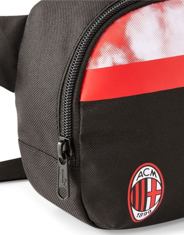 PUMA x AC Milan Iconic Waist Bag Black - 078609-02 - 3