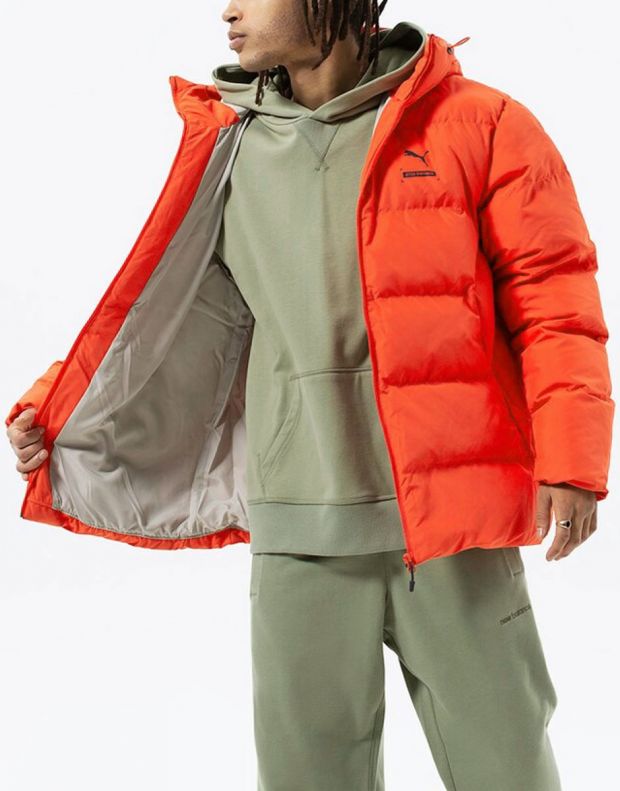 PUMA Better Sportswear Hooded Jacket Orange - 849331-26 - 3