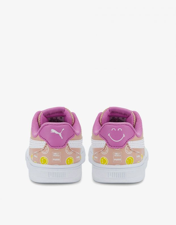 PUMA x Smiley World Caven Shoes Pink - 386147-02 - 4