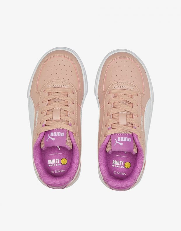 PUMA x Smiley World Caven Shoes Pink - 386146-02 - 4