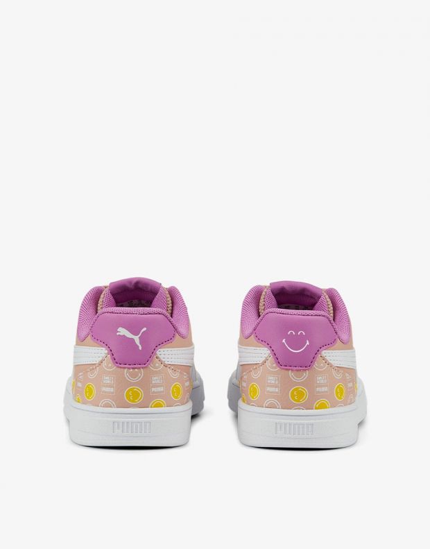 PUMA x Smiley World Caven Shoes Pink - 386146-02 - 5