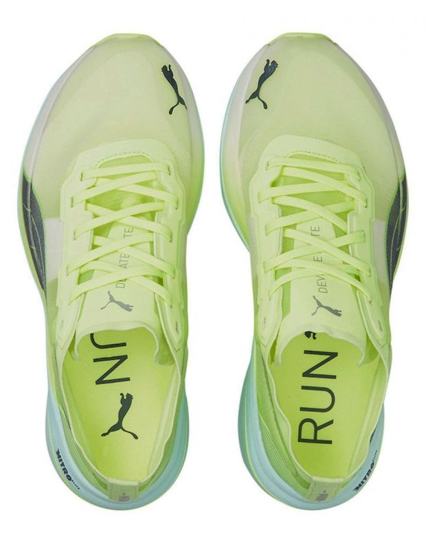 PUMA Deviate Nitro Elite Running Shoes Yellow  - 376444-02 - 4