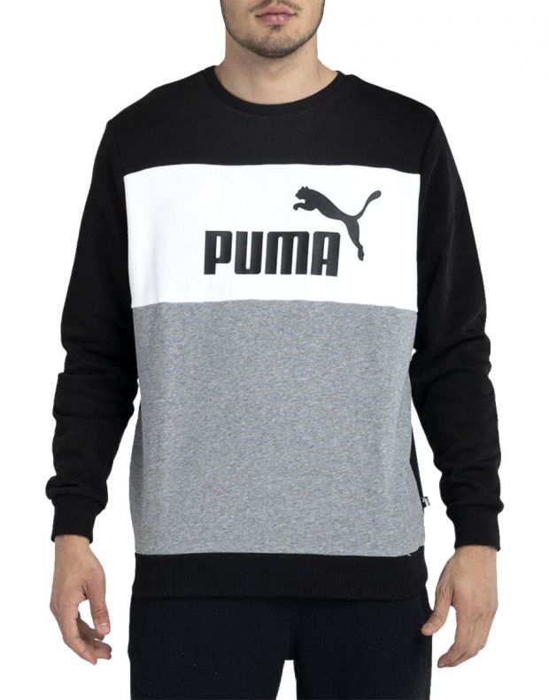 PUMA Essentials Colourblock Sweatshirt Multi - 848771-01 - 1