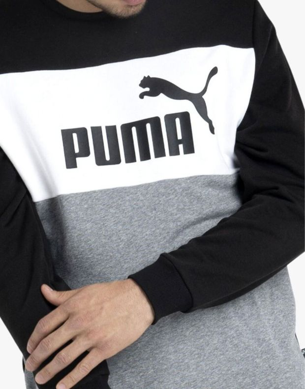 PUMA Essentials Colourblock Sweatshirt Multi - 848771-01 - 3