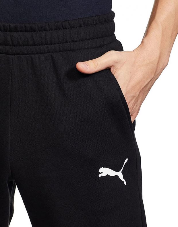 PUMA Essentials Logo Men's Sweatpants Black - 586714-51 - 4