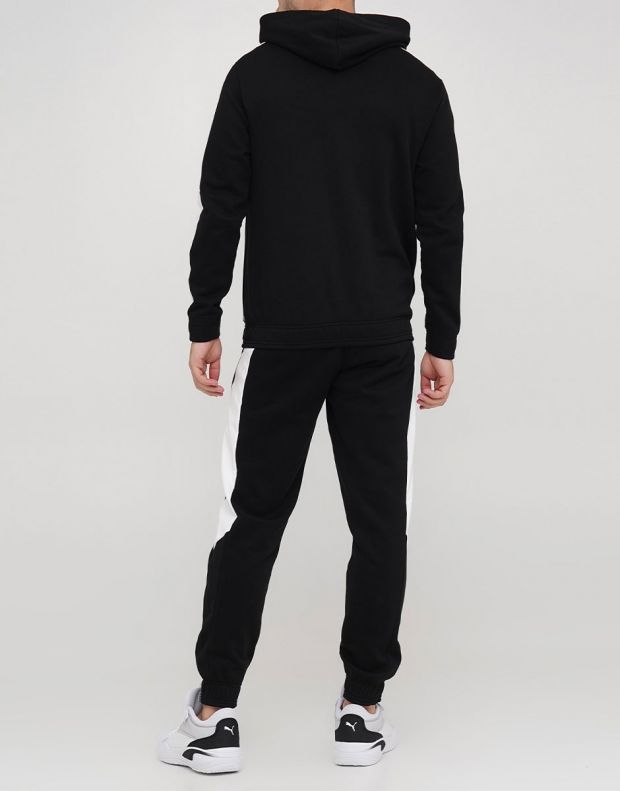 PUMA Hooded Sweat Suit Fl Cl Black - 845847-01 - 2