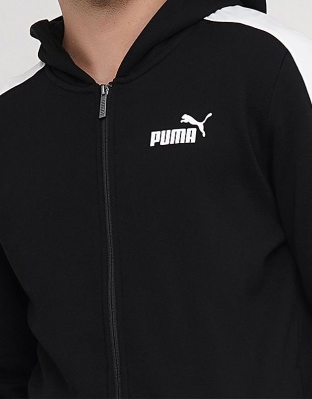 PUMA Hooded Sweat Suit Fl Cl Black - 845847-01 - 3