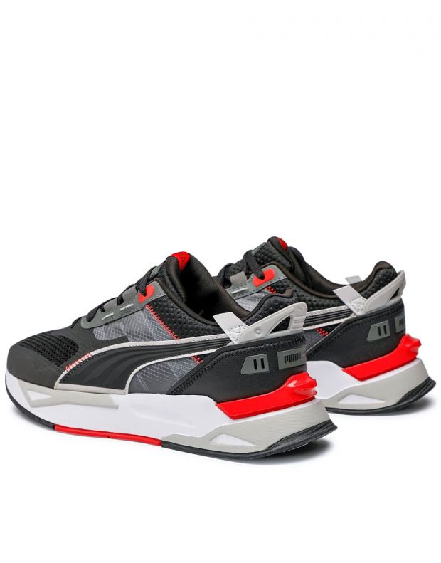 PUMA Mirage Sport Tech Shoes Black/Red - 383107-03 - 4