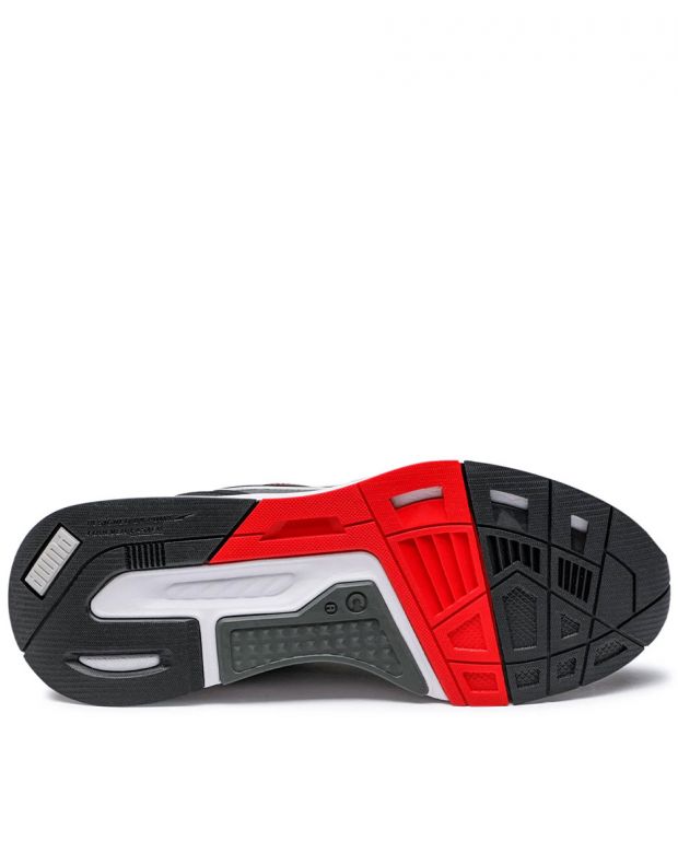 PUMA Mirage Sport Tech Shoes Black/Red - 383107-03 - 6