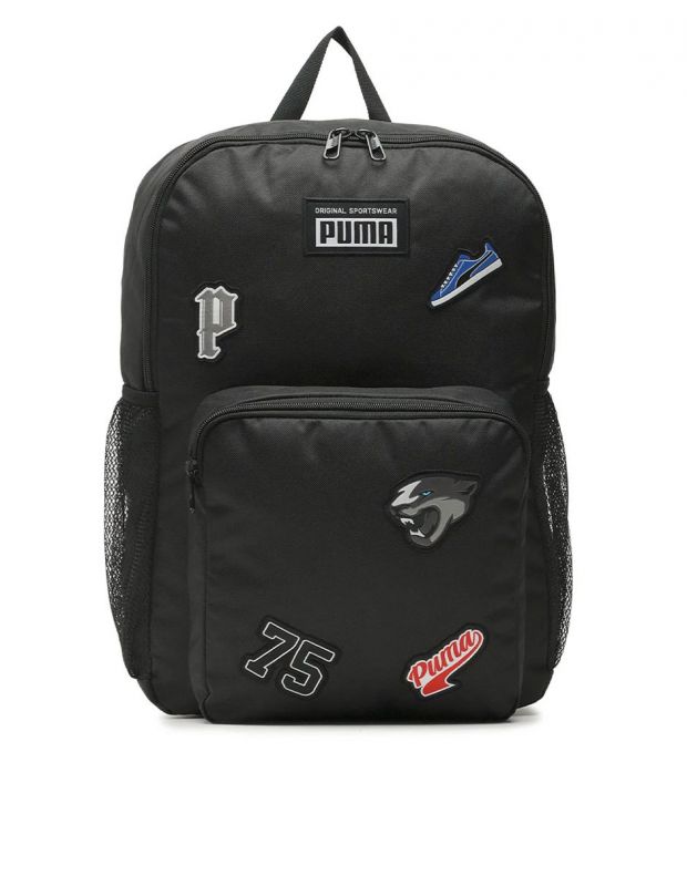 PUMA Patch Backpack Black - 079514-01 - 1