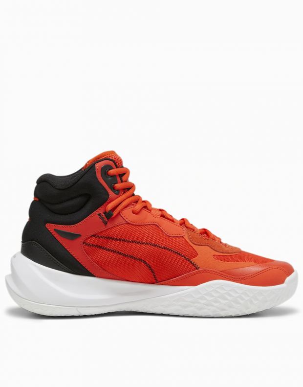 PUMA Playmaker Pro Mid Basketball Shoes Red - 377902-12 - 2